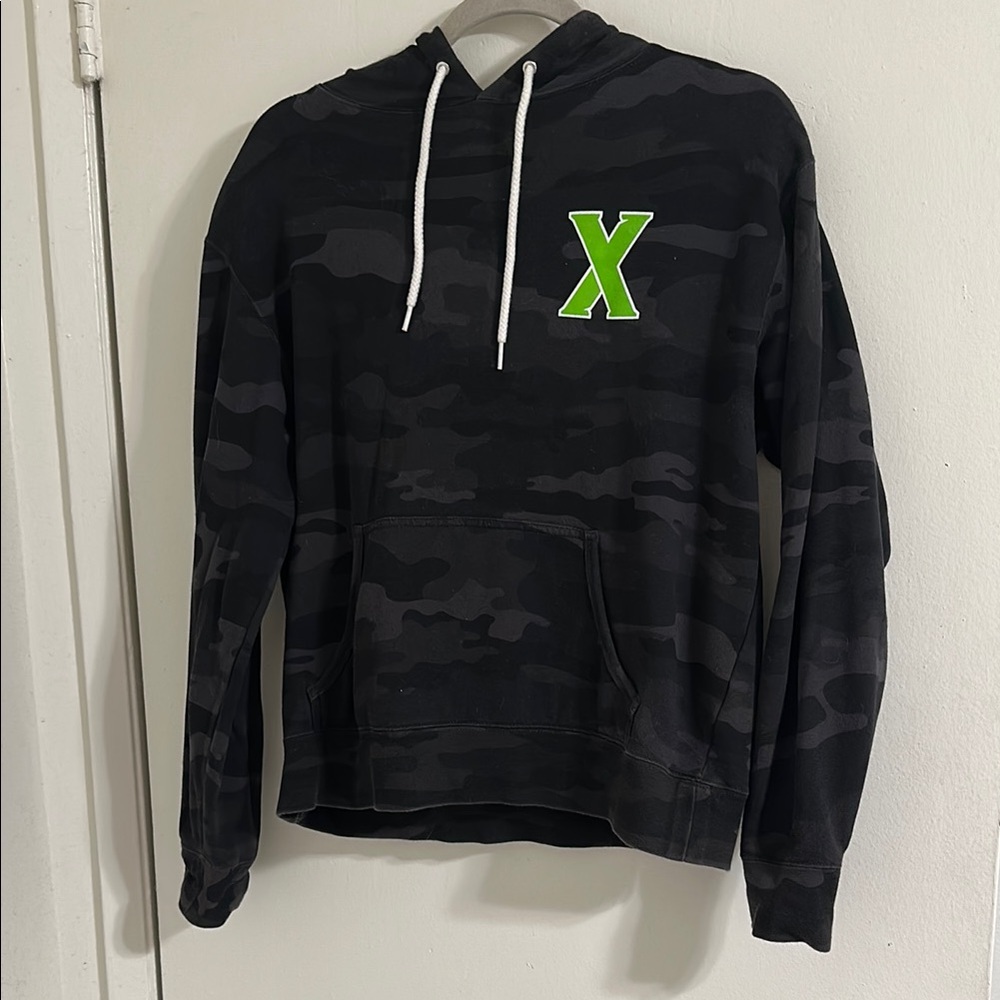 BOGO Black Camouflage Hoodie with Brewery X Logo